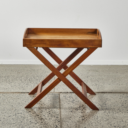 A New Zealand Made Homewood Ltd Buttlers Tray With Stand
