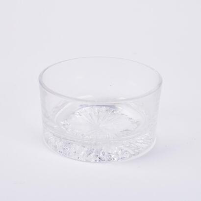 A Clear Glass Dish