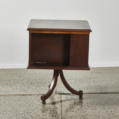 A Mid Century Revolving Bookcase