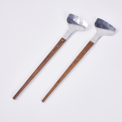 A Pair Of Mid Century Salad Servers