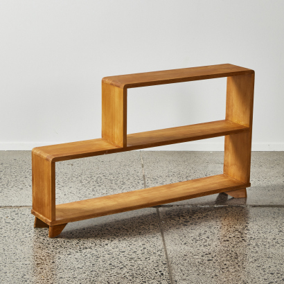 An Oak Art Deco Book Shelve