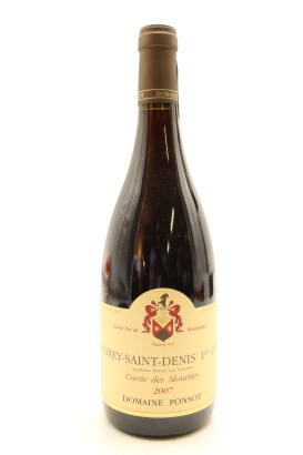 (1) 2007 Domaine Ponsot Morey-Saint-Denis Premier Cru Cuvee des Alouettes, Cote de Nuits [JR18]