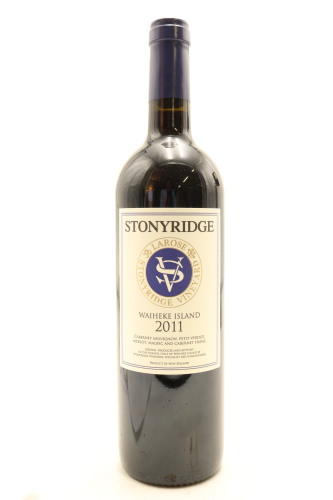(1) 2011 Stonyridge Vineyard Larose, Waiheke Island
