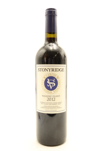 (1) 2012 Stonyridge Vineyard Larose, Waiheke Island
