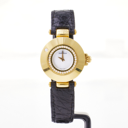 18ct Yellow Gold, 25mm Jaeger Le Coultre, 25mm Ladies Rendevous Quartz Wristwatch