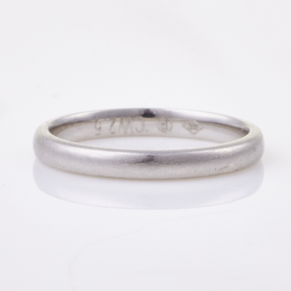 Platinum, 2.63mm Wide Plain Band