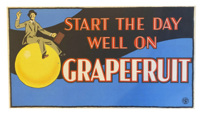 An Original Start The Day Well On Grapefruit Retail Fruit Trade Federation Print