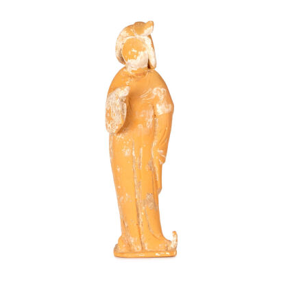 A Chinese Tang Dynasty Ceramic Lady Statue