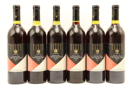 (6) 1991 Vidal Estate Legacy Cabernet Sauvignon Merlot, Hawke's Bay