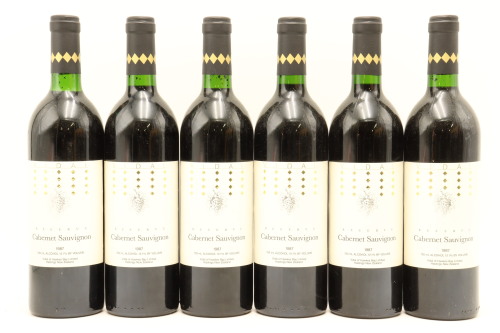 (6) 1987 Vidal Estate Reserve Merlot Cabernet Sauvignon, Hawke's Bay