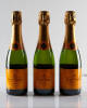 (3) NV Veuve Clicquot Ponsardin 375ml