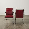 A Pair of Chrome Chairs by Warren McArthur - 2
