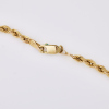 9ct Yellow Gold, 45cm Italian Made Rope Link Chain - 2