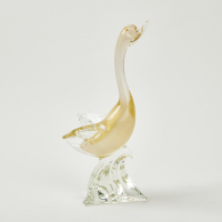 A Gold Murano Bird