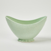 A Mint Green Glazed Crown Lynn Mantle Vase