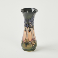 A Small Moorcroft Cluny Design Vase