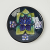 A Moorcroft Pin Dish in Violet Design