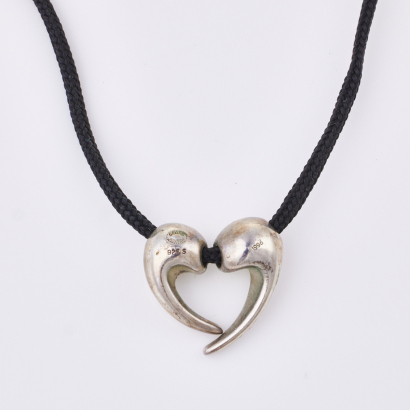 Sterling Silver, 92cm Georg Jensen 1996 Necklace with Box