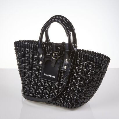 Balenciaga Bistro XS Basket Tote Bag