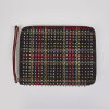 Christian Louboutin Tartan Spiked Cris iPad Case