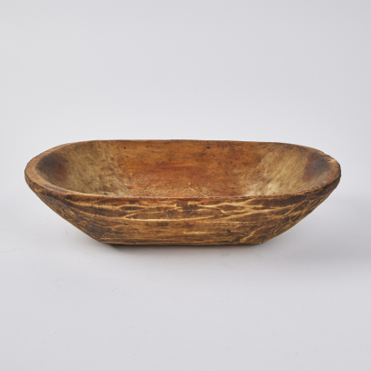 A Rectangular Wood Serving Dish