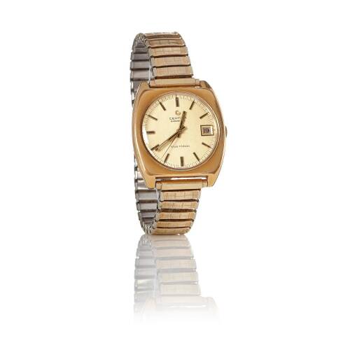 A Swiss Gold Plated Certina Wristwatch