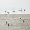 A Seventies Lucite And Glass Console - 2