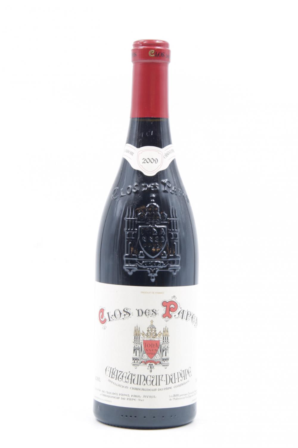 1 09 Clos Des Papes Chateauneuf Du Pape Price Estimate 150 0