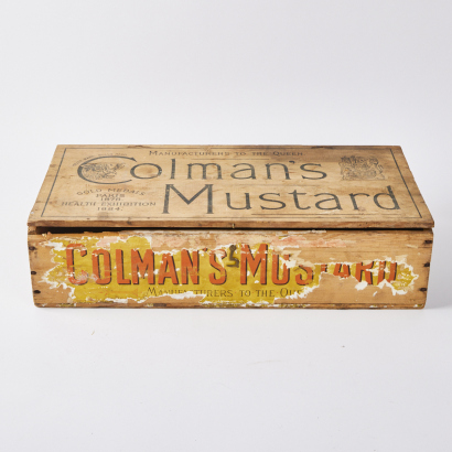 A Vintage Colmans Mustard Box