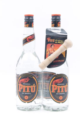 (2) Pitu do Brasil Cachaca Original 700ml