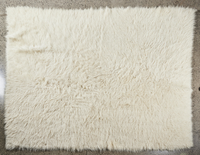 A Shaggy White Rug