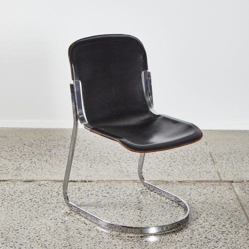 A Single Italian Willy Rizzo Chair For Cidue