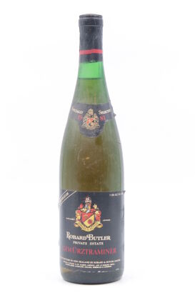 (1) 1981 Robard & Butler Limited Release Gewurztraminer, New Zealand