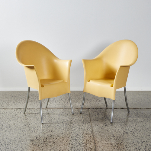 A Pair Of Philippe Stark Lord Yo Chairs