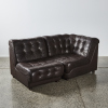 A Vintage Patchwork Modular Two Piece Sofa - 2