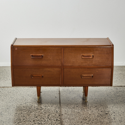 A Mid-Century Four Drawer