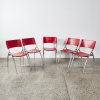 A Suite Of 5 Italian Calligaris Chairs