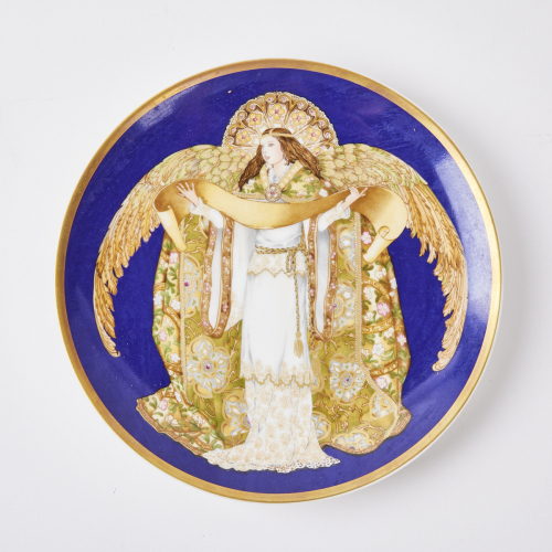 A Hutschenreuther Limited Edition The Singer Plate
