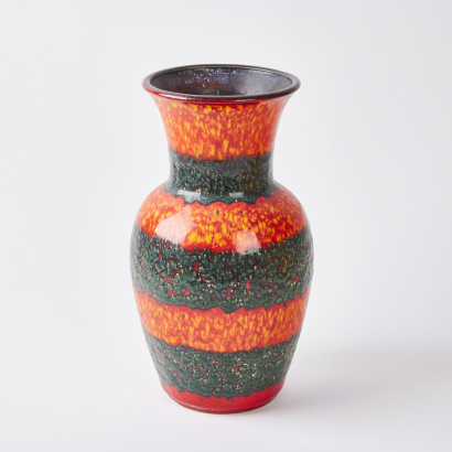 A Mid-Century West German Lava Vase