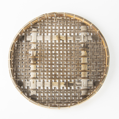 A Chinese bamboo sieve - The Collection of John Perry's Asian Art