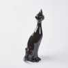 A Retro Black Cat Ceramic Figure - 2