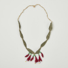 A Kotukutuku Necklace by Belinda Handley Made from Vintage Japanese Silk