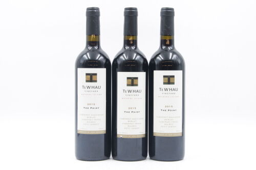(3) 2015 Te Whau Vineyard The Point Cabernet Merlot, Waiheke Island