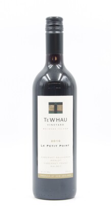 (1) 2016 Te Whau Vineyard Le Petit Point Cabernet Merlot, Waiheke Island