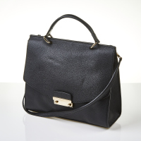 Furla Black Leather 2-way Shoulder Bag