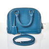 Louis Vuitton Alma BB Epi Leather Cyan Bag - 2