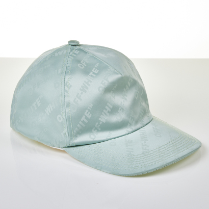 Off White Virgil Abloh Logo Cap Light Green