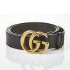 Gucci GG Belt Black Leather