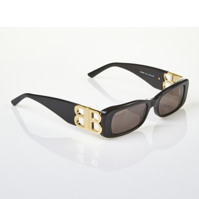 Balenciaga Rectangular BB0096S Sunglasses with Box