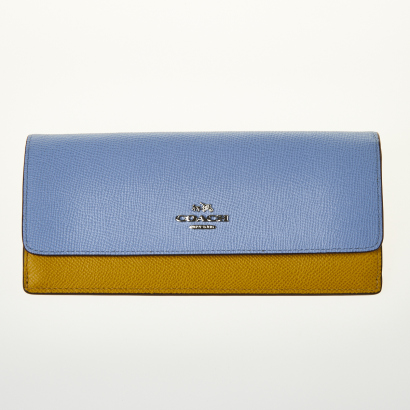 Coach Long Fold Over Wallet